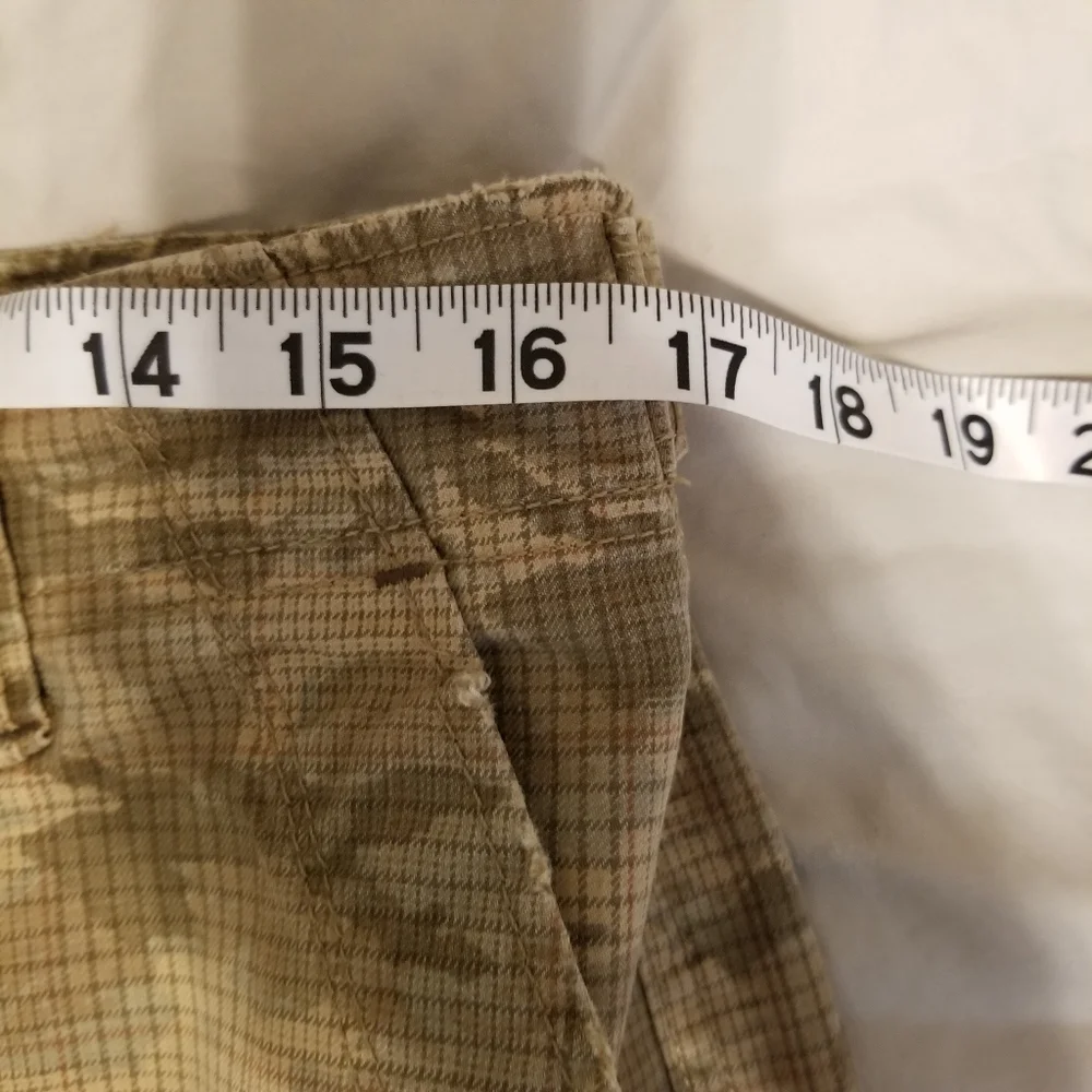 Lucky Brand Gene Montesano Cotton Camo Design Cargo Shorts